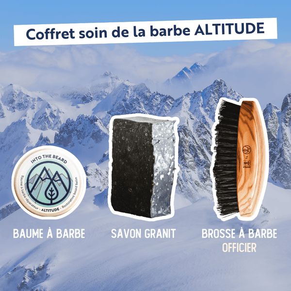 Coffret soin de la barbe Altitude - Made in France - INTO THE BEARD