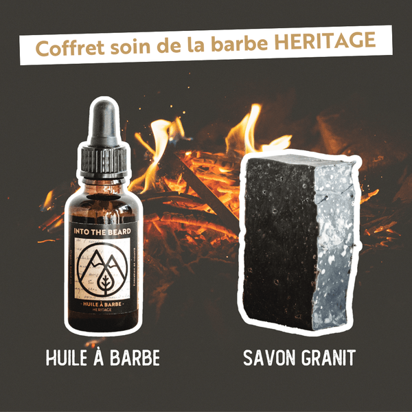Coffret soin de la barbe Heritage - Made in France - INTO THE BEARD